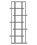 DOUBLE SHELVING UNIT - 2T  