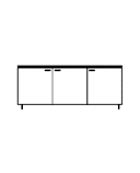 SIDEBOARD 3 DOORS C 5