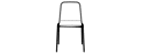 CHAIR BLACK LACQUERED BASE 